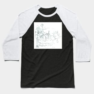 ghost Baseball T-Shirt